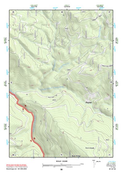 40123SE Page 58 Garberville Topo Preview 1