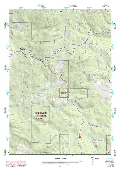 40123SE Page 61 Garberville Topo Preview 1