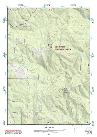 40123SE Page 62 Garberville Topo Preview 1