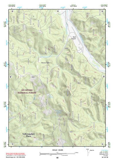 40123SE Page 65 Garberville Topo Preview 1