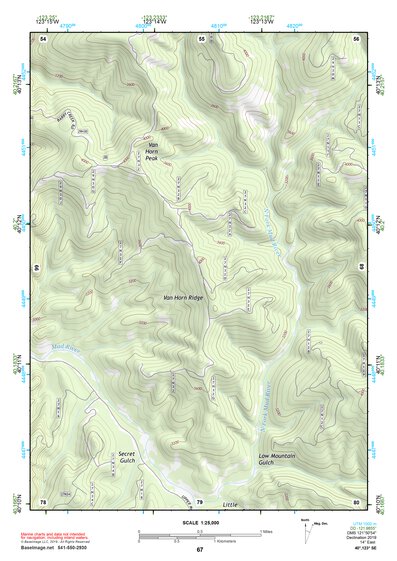 40123SE Page 67 Garberville Topo Preview 1