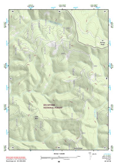 40123SE Page 68 Garberville Topo Preview 1