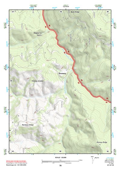 40123SE Page 70 Garberville Topo Preview 1
