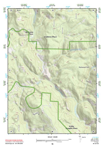 40123SE Page 76 Garberville Topo Preview 1