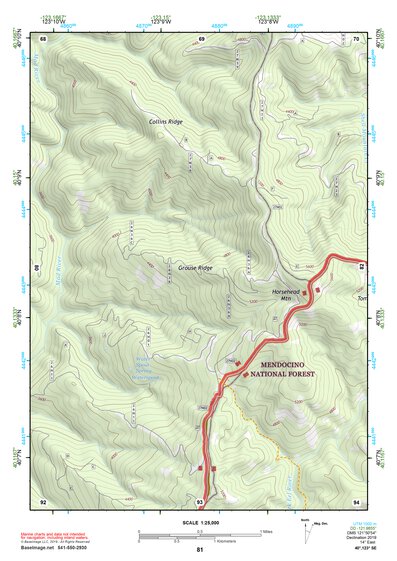 40123SE Page 81 Garberville Topo Preview 1