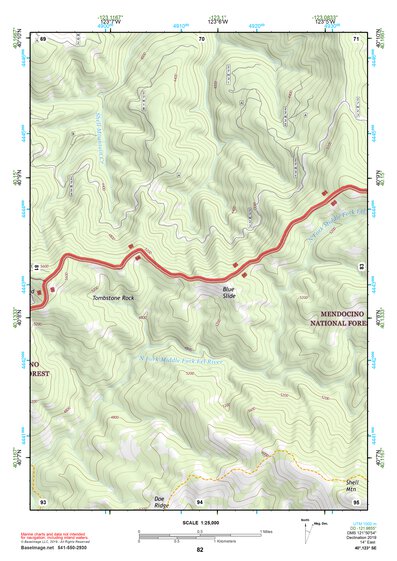 40123SE Page 82 Garberville Topo Preview 1