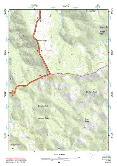 40123SE Page 84 Garberville Topo Preview 1
