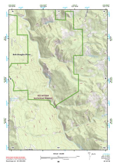 40123SE Page 89 Garberville Topo Preview 1