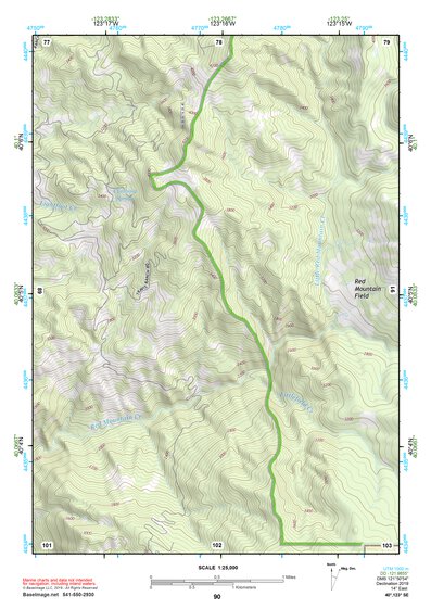 40123SE Page 90 Garberville Topo Preview 1