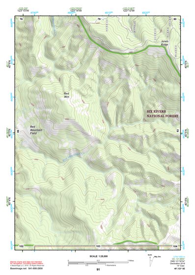40123SE Page 91 Garberville Topo Preview 1
