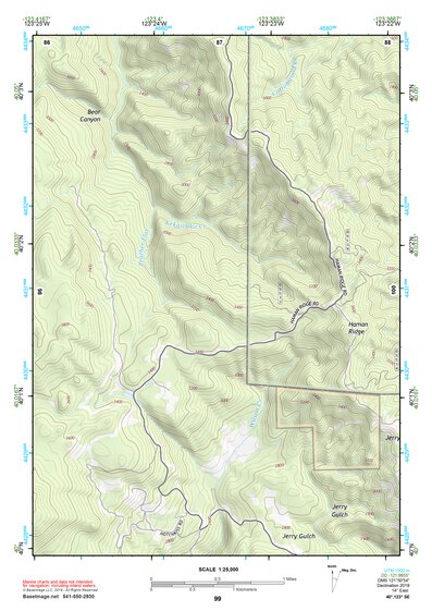40123SE Page 99 Garberville Topo Preview 1
