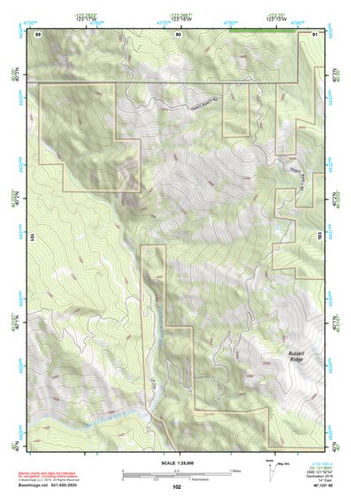 40123SE Page 102 Garberville Topo Preview 1