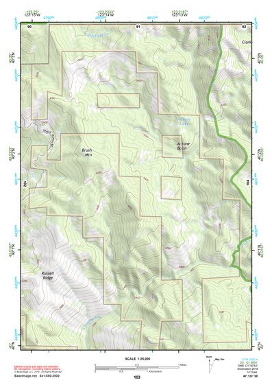 40123SE Page 103 Garberville Topo Preview 1