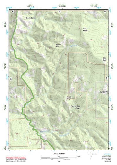 40123SE Page 104 Garberville Topo Preview 1