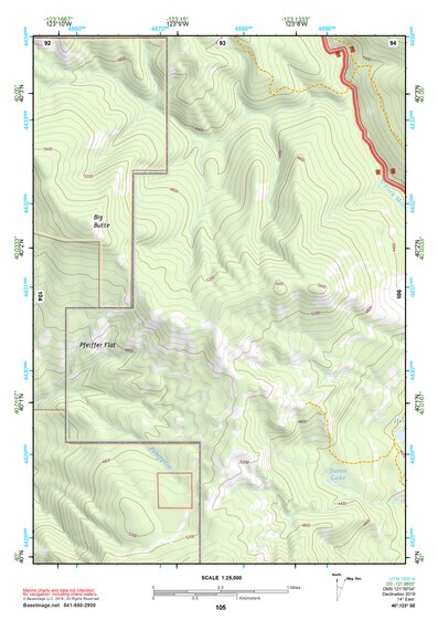 40123SE Page 105 Garberville Topo Preview 1