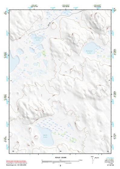 41102NE Page 2 Crescent Lake Topo Preview 1