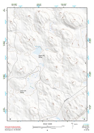 41102NE Page 9 Crescent Lake Topo Preview 1