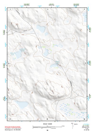 41102NE Page 16 Crescent Lake Topo Preview 1
