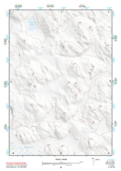 41102NE Page 17 Crescent Lake Topo Preview 1