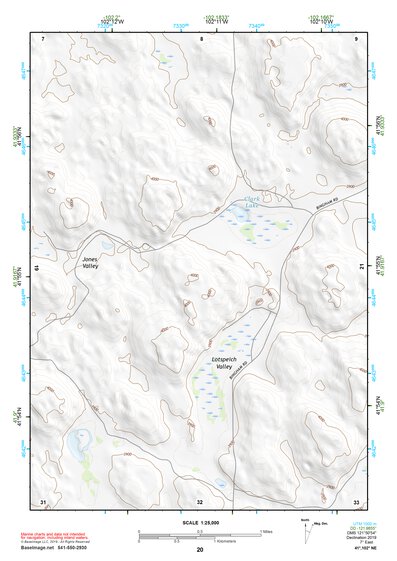 41102NE Page 20 Crescent Lake Topo Preview 1