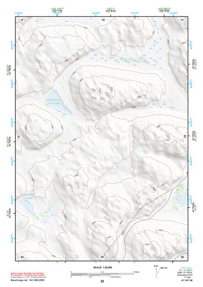 41102NE Page 22 Crescent Lake Topo Preview 1