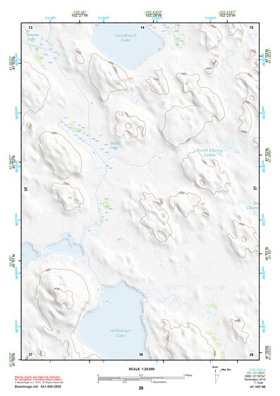 41102NE Page 26 Crescent Lake Topo Preview 1