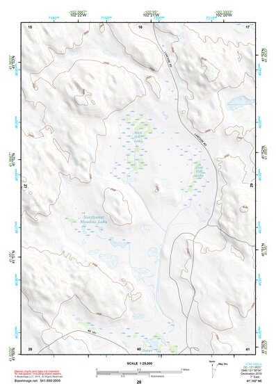 41102NE Page 28 Crescent Lake Topo Preview 1