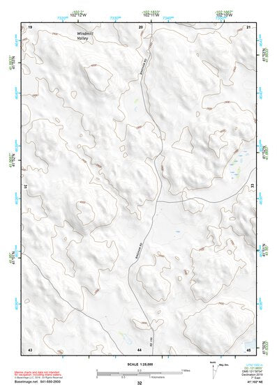 41102NE Page 32 Crescent Lake Topo Preview 1
