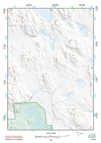 41102NE Page 38 Crescent Lake Topo Preview 1
