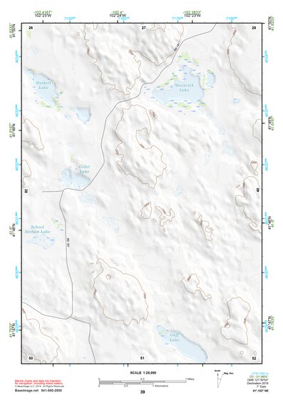 41102NE Page 39 Crescent Lake Topo Preview 1