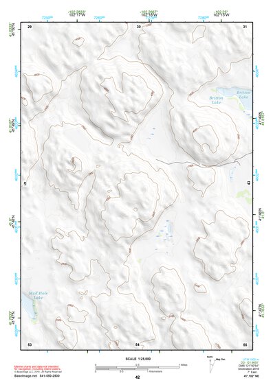 41102NE Page 42 Crescent Lake Topo Preview 1