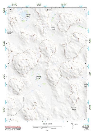 41102NE Page 45 Crescent Lake Topo Preview 1