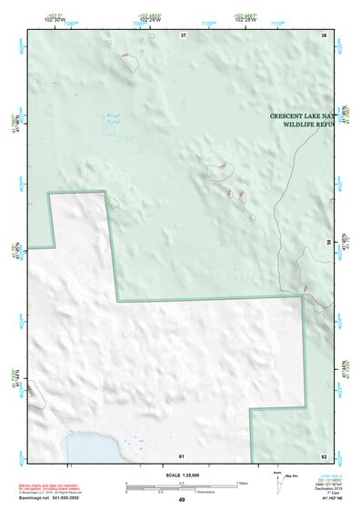 41102NE Page 49 Crescent Lake Topo Preview 1