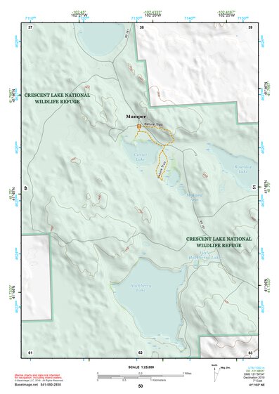 41102NE Page 50 Crescent Lake Topo Preview 1