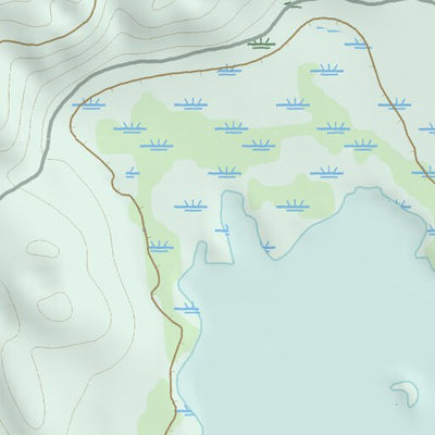 41102NE Page 51 Crescent Lake Topo Preview 2