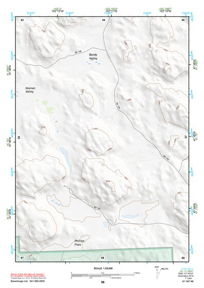 41102NE Page 56 Crescent Lake Topo Preview 1