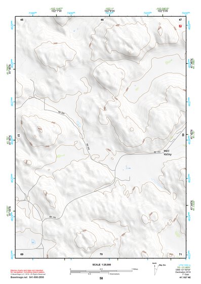 41102NE Page 58 Crescent Lake Topo Preview 1