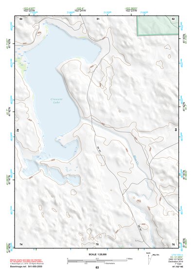 41102NE Page 63 Crescent Lake Topo Preview 1
