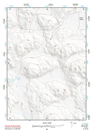 41102NE Page 70 Crescent Lake Topo Preview 1