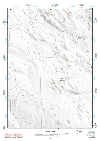 41102NE Page 98 Crescent Lake Topo Preview 1