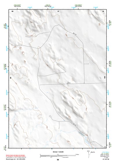 41102NE Page 99 Crescent Lake Topo Preview 1