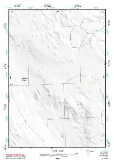 41102NE Page 101 Crescent Lake Topo Preview 1