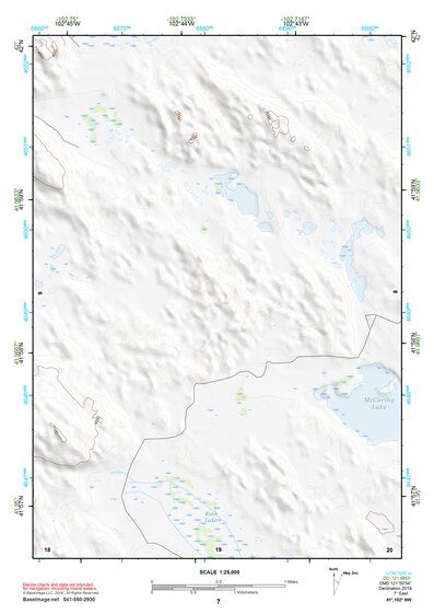 41102NW Page 7 Crescent Lake Topo Preview 1