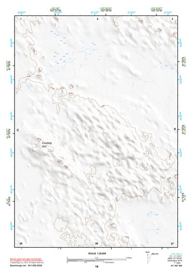 41102NW Page 14 Crescent Lake Topo Preview 1