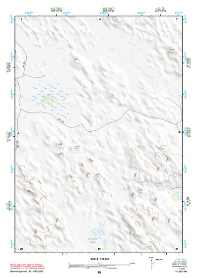41102NW Page 18 Crescent Lake Topo Preview 1