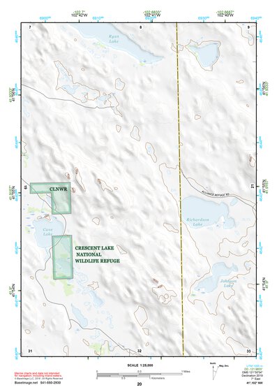 41102NW Page 20 Crescent Lake Topo Preview 1