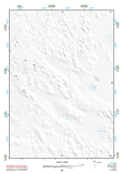 41102NW Page 25 Crescent Lake Topo Preview 1