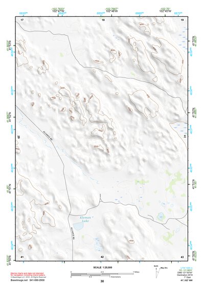 41102NW Page 30 Crescent Lake Topo Preview 1