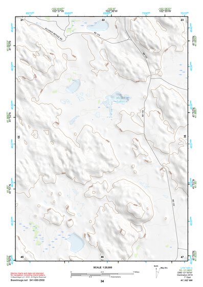 41102NW Page 34 Crescent Lake Topo Preview 1