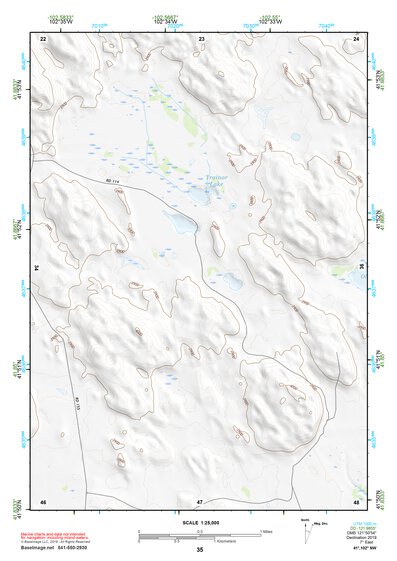 41102NW Page 35 Crescent Lake Topo Preview 1